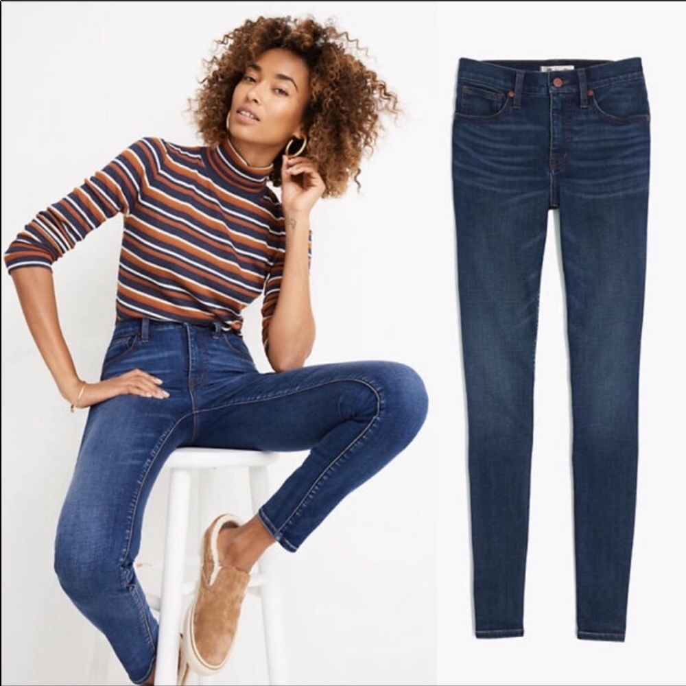 Madewell x thermolite high rise skinny in Tarren